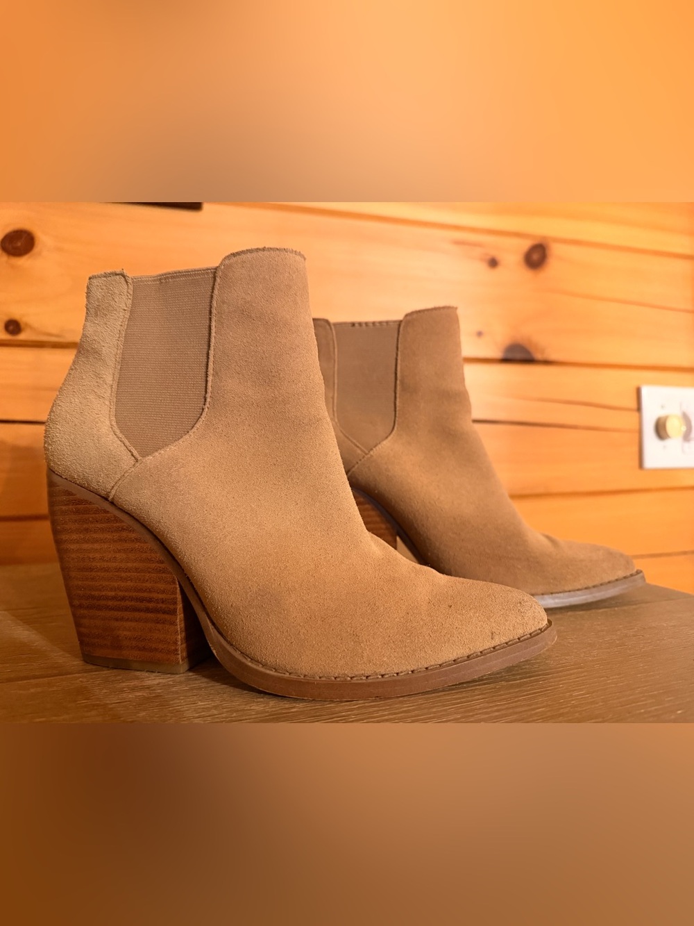 BP suede booties
